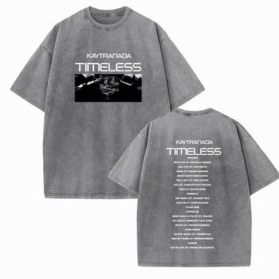 Kaytranada Camicie Senza Tempo Vintage Harajuku Estate Unisex Girocollo Manica Corta Regular Cotone T-Shirt