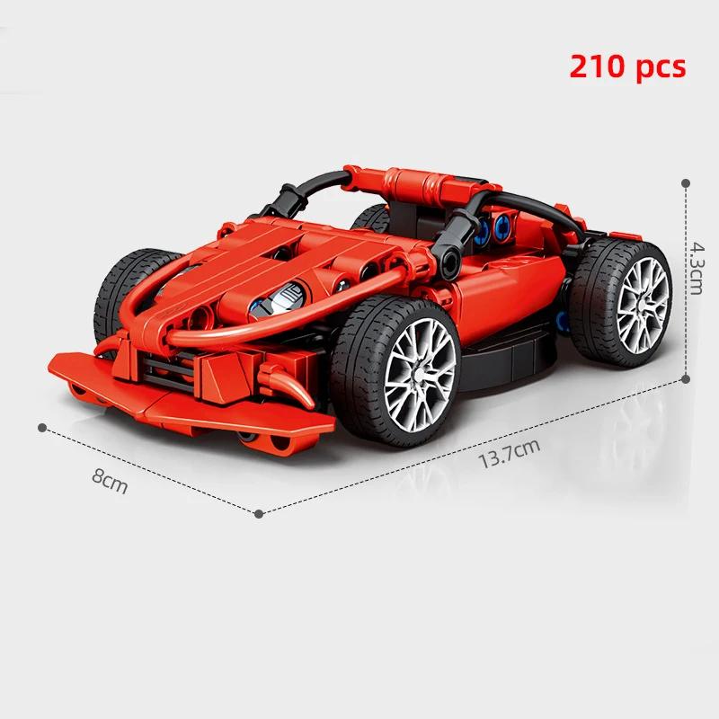 For Technical City Speed Champions Sports Car Racing Car Super Racers Figures Building Blocks Bricks Garage Toys Gifts Friends