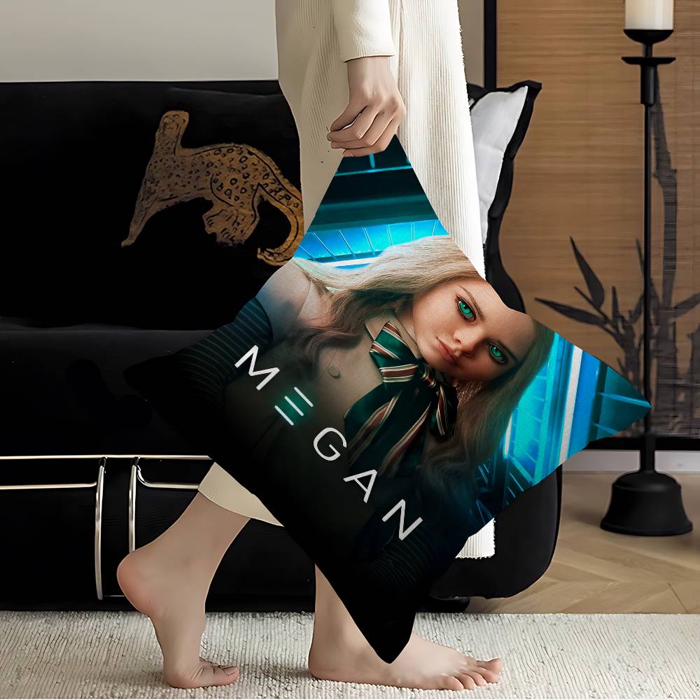 Movie MEGAN Pillow Cover Sofa Cushion Cover Home Room Decoration Children Gift