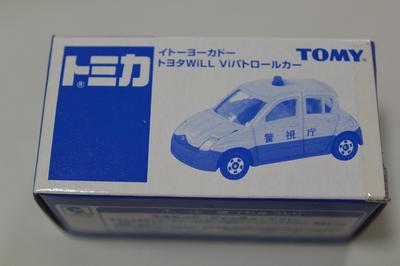 Tomica Exclusive Toyota WiLL Vi Patrol Car Ito-Yokado