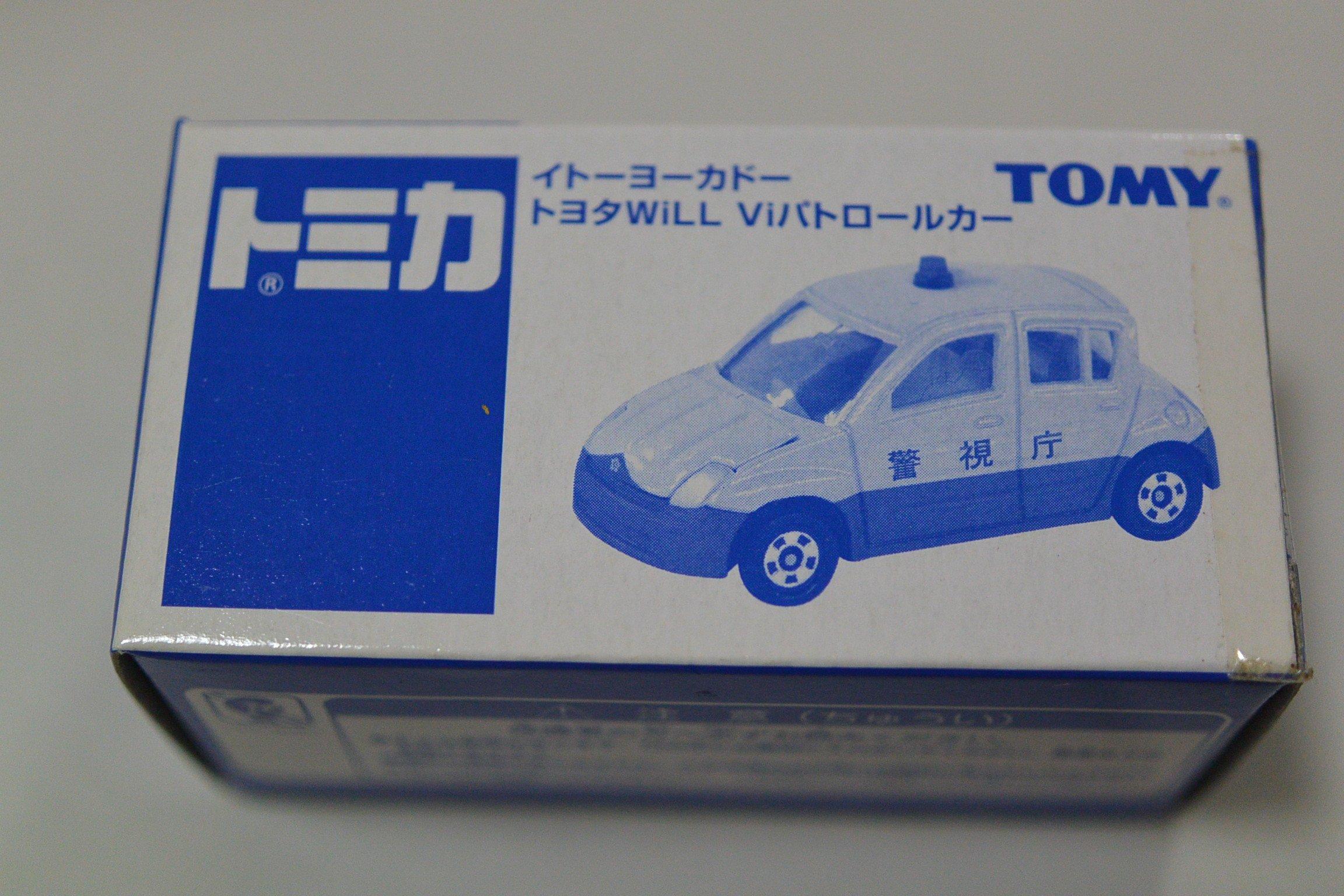 

Tomica Exclusive Toyota WiLL Vi Patrol Car Ito-Yokado