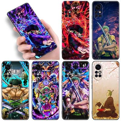 Coque Anime roronoa zoro Pour Huawei NOVA 8 9 Pro 8i 7i 7SE Y60 5T Mate 40 30 20 10 Lite Honor 50 30 Premium Pro Plus 30S
