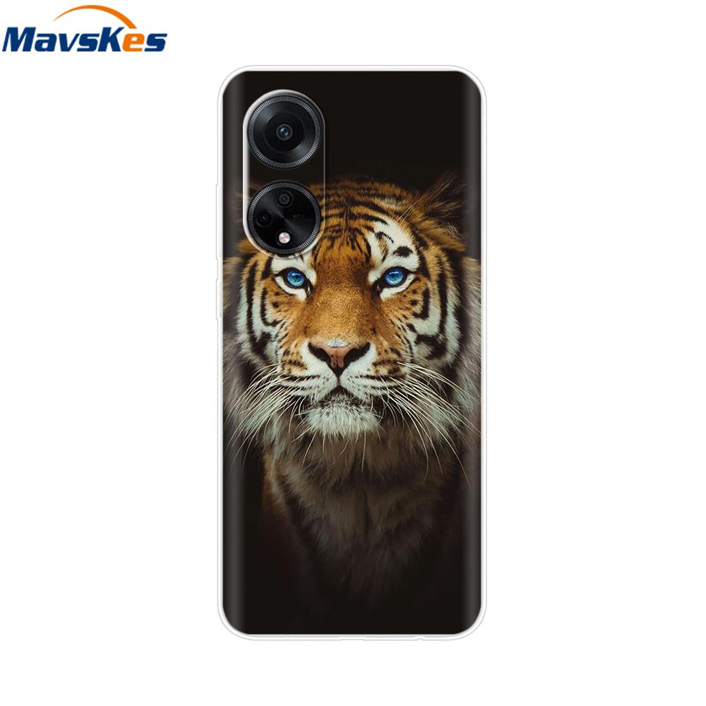 Phone Case For OPPO A98 5G Case CPH2529 Bumper Cute Cartoon Soft Silicone Back Cover for Oppo A98 5G A 98 OPPOa98 Fundas Coque