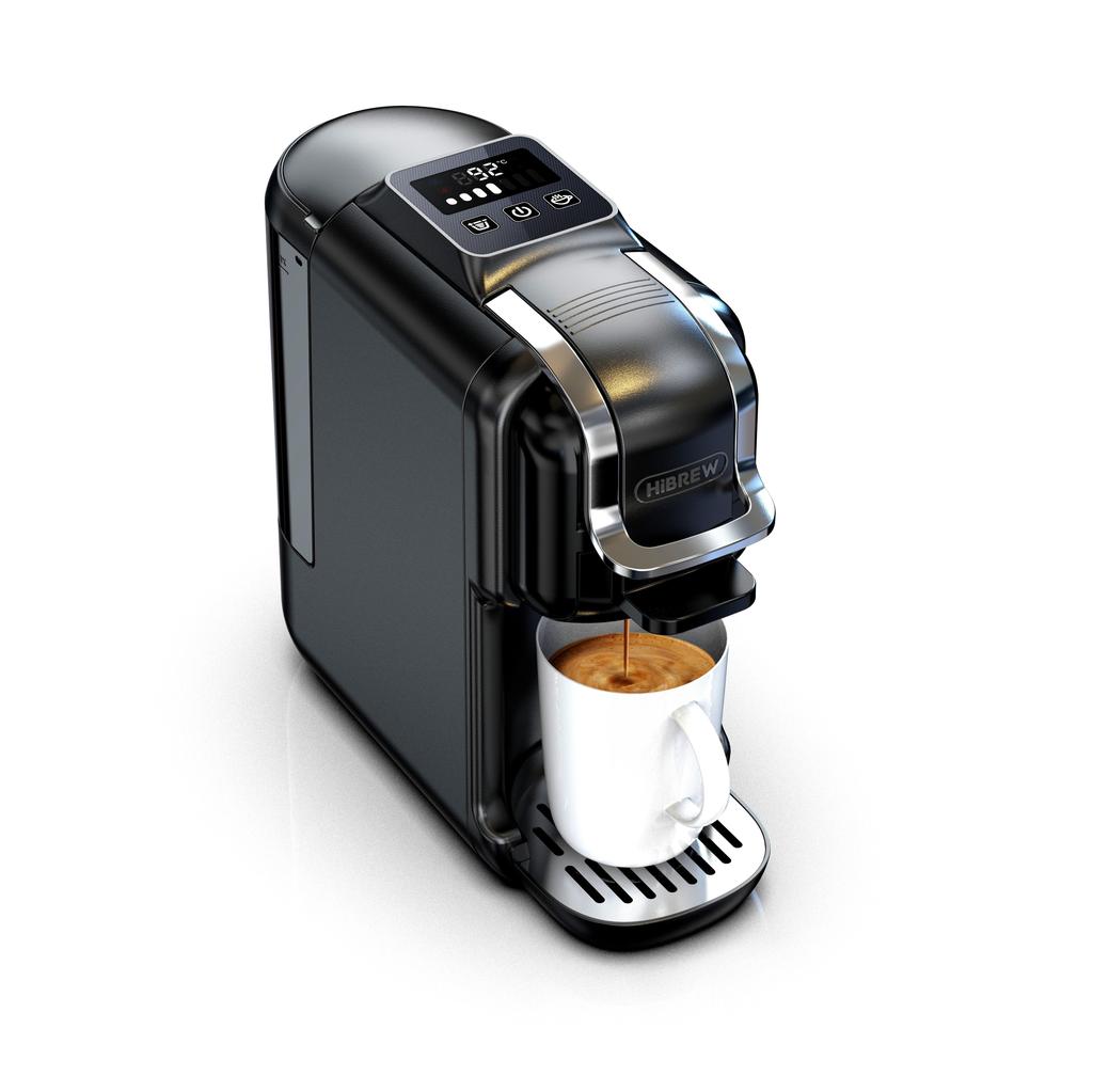HiBREW H2C 5-in-1 Capsule Coffee Machine, 20Bar Pressure, Smart Touch Control, 7 Cup Sizes, Hot & Cold Brew