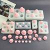 Professional Pastry Making Tools Strawberry Shaped Silicone Mold, DIY Mousse Cake Ice Cream Easy Demoulding Molds Chocolate Maker, Baking Resin Candle