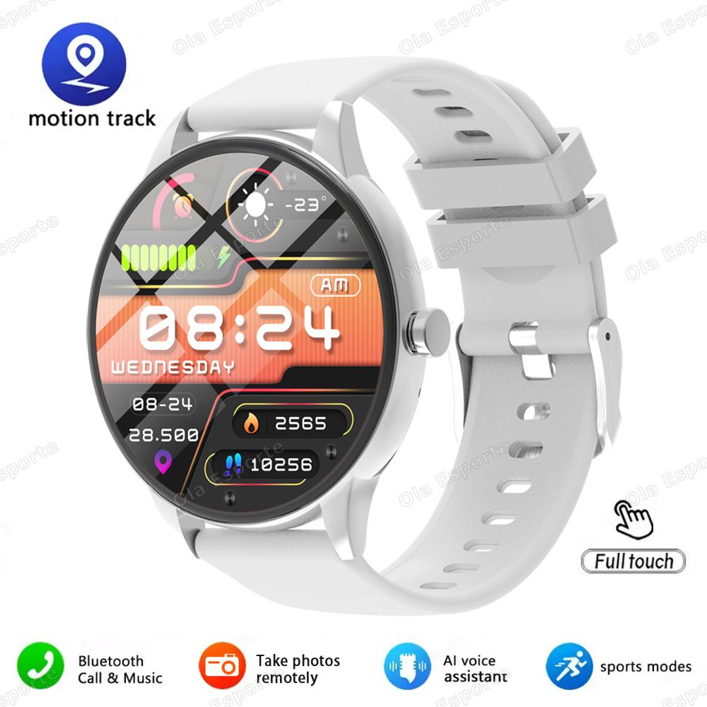 New Women SmartWatch Bluetooth Call Lady Watches Sports Waterproof Heart Rate Sleep Monitor Smart Watch Women Present Gifts