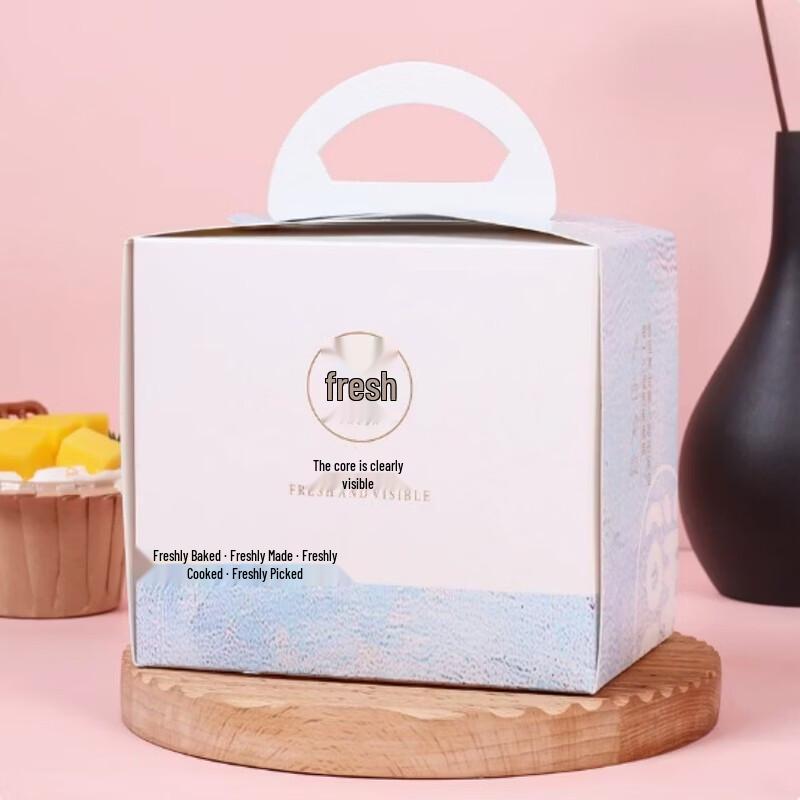Hand-carry Mousse Cake Packaging Box