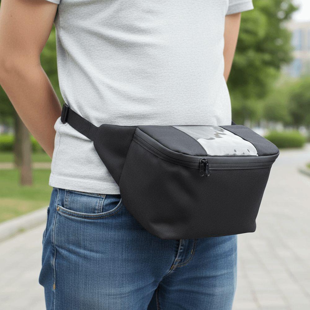 Waterproof Motorcycle Electric Scooter Bag Viewing Window Bicycle Front Bag  Unisex