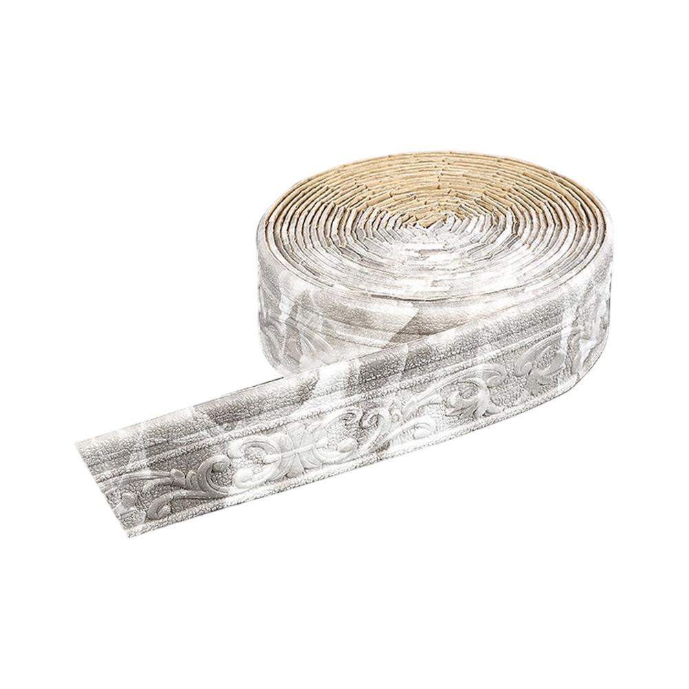 Waterproof 3D Wall Trim Wallpaper Border Erosion Resistant