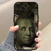 Luxury Funny Dollar US Phone Case For iPhone Mini 11 12 13 14 15 Pro XS Max X Plus SE XR Black Soft Shell