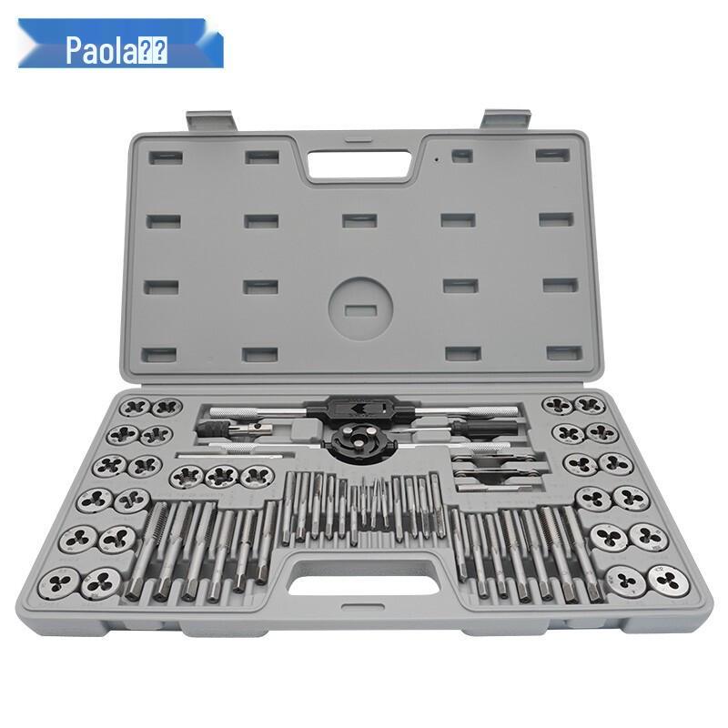 Paola 60-Piece Metric Tap and Die Set Assorted Set