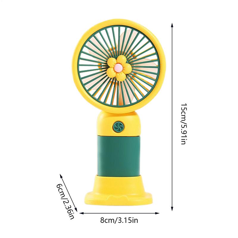 Handheld Fan Personal Fan Handheld USB Electric Battery Operated Silent Personal Cooling Device For Men Women Travel Indoor