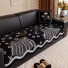 Special-Shaped Sofa Cushion  New Four-Season Universal Non-Slip Seat Cushion Chenille Straight-Breasted Leather Sofa Cover Cover Cloth