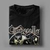 Cinderellas Wieder zu Hause Herren T-Shirts Band Lustiges T-Shirt Kurzarm Rundhals T-Shirt Baumwolle Sommerkleidung