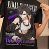 Fantasy Final Seven FFVII Tifa Koszulka Gamingowa, Koszulka z Materiału Anime Waifu, Koszulka dla Gracza, Koszulka na Prezent, Spersonalizowany Prezent, Prezent dla Niej lub Niego.