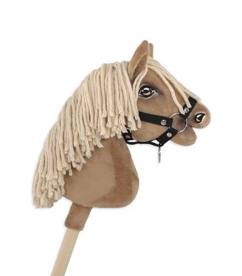 Hobby Horse A4 Horse Halter, Small, Fastened, Black