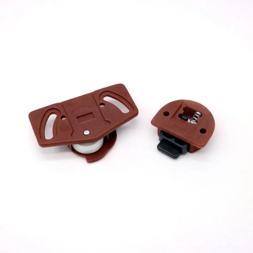 

1Pair Gear Circuit Board Window Door Roller Plastic Cabinet Wardrobe Runner Wheels Furniture Hardware Indoor Panel Kit