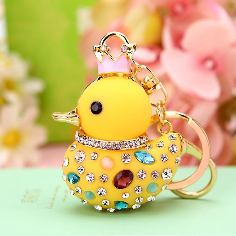 New Creative Rhinestone Alloy Peacock Retro Pendant Factory Straight Sale Bag Charm