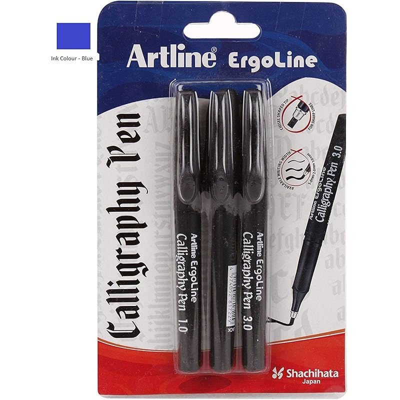 

Artline Ergoline Calligraphy Pen Blue (Pack Of 3) 11 синий