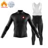 Winter Thermal Fleece Maillot Ciclismo Hombre Cycling Jersey Bicicleta De Ruta Mtb Wielerkleding Heren