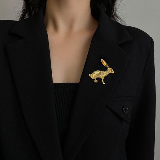 Alloy Lapel Pin DIY Gift Golden Chic Ladies Male Scarf Clothing Badge Jewelry Accessories