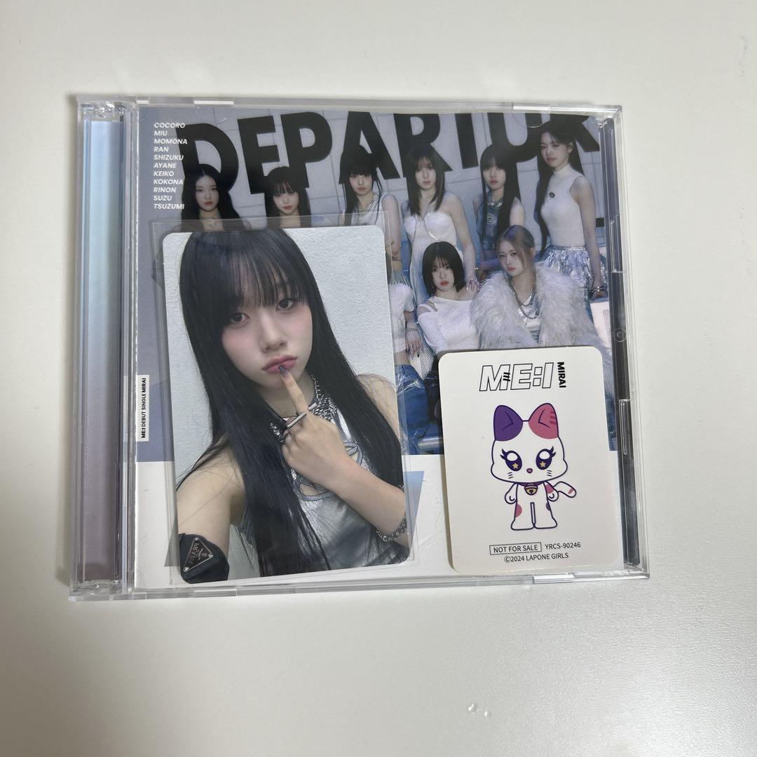 

[USED] ME:I CD+DVD set with photo card ayane shizuku