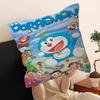 Japan D-Doraemon Maple Design Cushion Cover Happy Autumn Harvest decor Holiday Decorati Pillow Cover