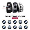 2/5/10Pcs 11/14mm Car Key Sticker Logo 3D Metal Emblem Car Accessories for BMW E46 E90 E60 F10 F30 F20 E39 E36 E70 F25 F15 E53 E92 E87 G30