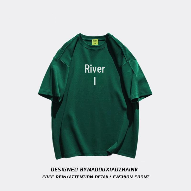 Women's Oversized Short-Sleeve Pure Cotton T-Shirt - American Brand Summer Fashion