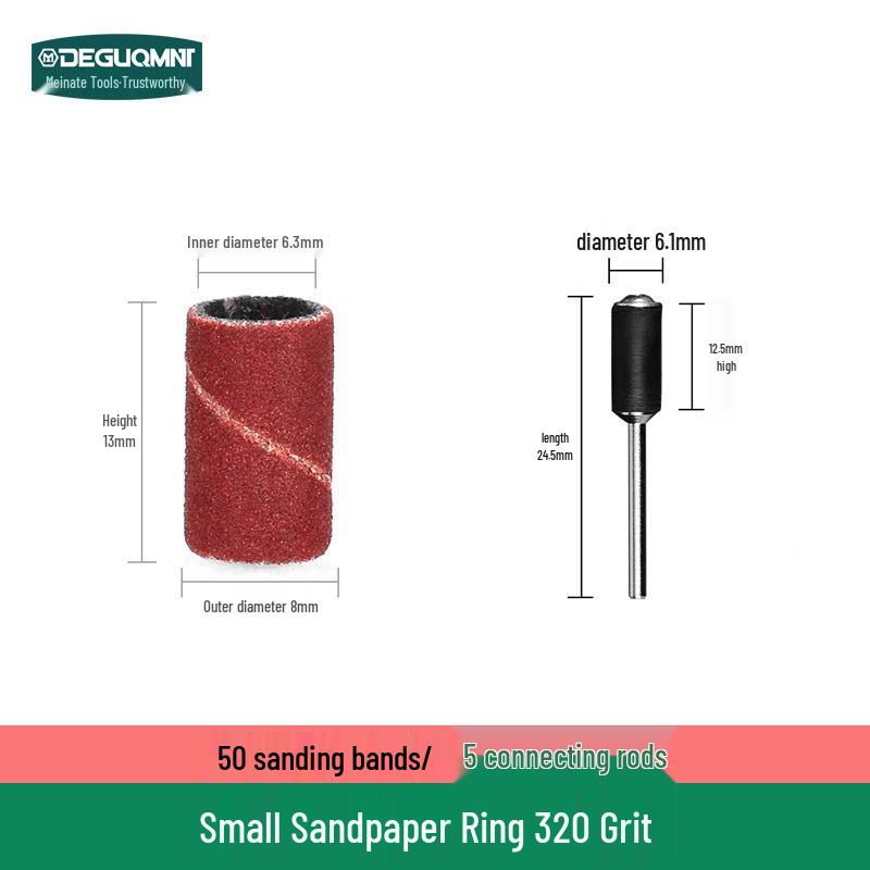 Electric Grinder Sandpaper Ring & Polishing Tool for Wood, Nails, Metal, Rust, Bodhi Peeling