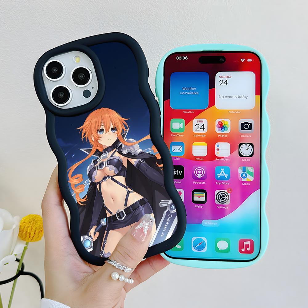 Date a Live Yamai Kaguya Wavy Edge TPU Handyhülle für iPhone 17 16 15 14 13 12 11 Air Pro Max Plus Buntes Cover