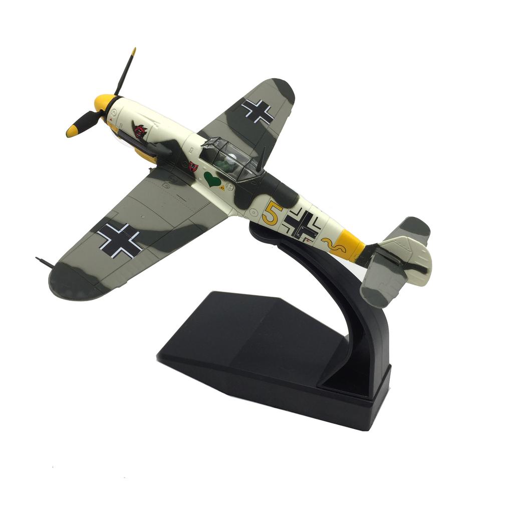 1/72 Scale Diecast Alloy Model German Fighter War Thunder BF109 Military Missile Bomber BF-109 Collect Gifts