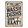 Vintage Metal Sign Retro Decor for Home Office Wall Art
