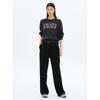8SECONDS Basic Long Bootcut Slacks Black