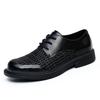 Summer Hallow Breathable Elegant Shoes Man Black Fashion Business Casual Shoe Male Lace Designer Leather Shoes for Men