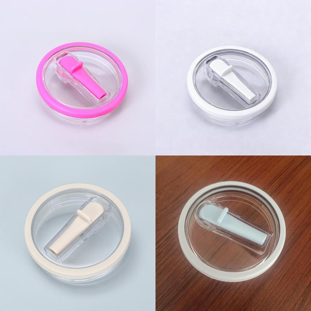 Hydrojug Car Cup Lid With Foldable Threaded Straw Cover For Travel And Home Use
