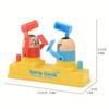 Interactive two-player Table Game, Bright Colors Cute Cartoon Shapes Practical Children Hammer Battle Toy for Home for Sparring
