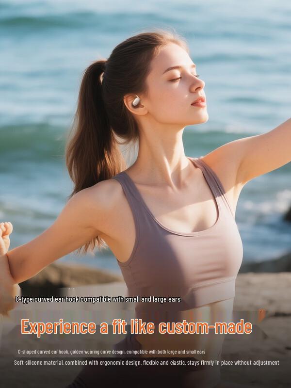 Newmine LY12 True Wireless Open-Ear Bluetooth Noise-Cancelling Sports Earbuds