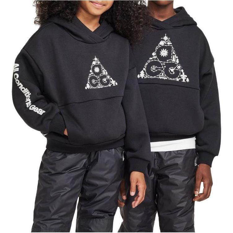 Nike Kids Sweatshirts Hooded Moderate DR5485-010