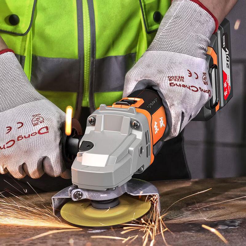 Dongcheng Cordless Brushless Angle Grinder CN plug (adapter included)
