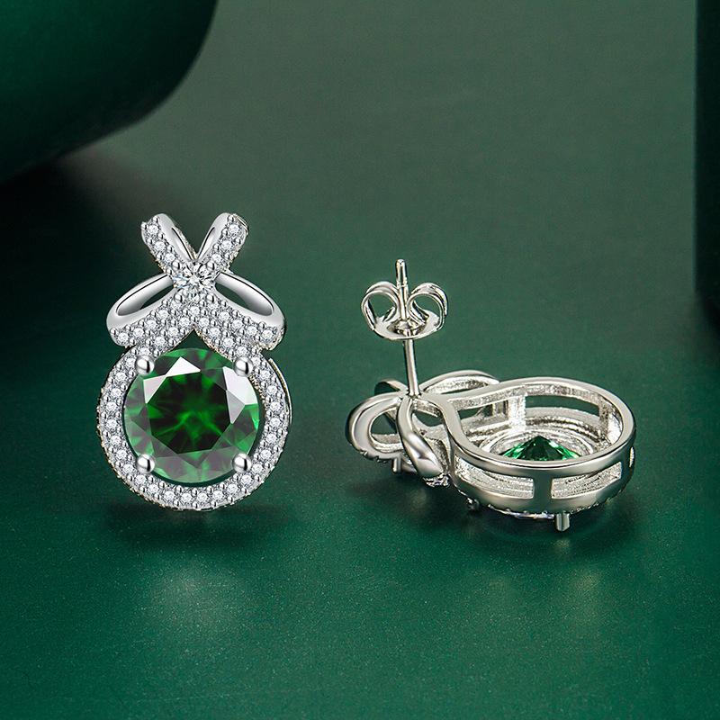 Lindon Kupferlegierung Zirkon Ohrringe Tropfen Ohrringe für Frauen Hochzeit Party Geschenke