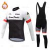 2026 Winter Fleece Bike Jersey Tour De France Version Men's Cycling Jersey Long-sleeved Winter Cycling Jersey