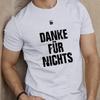 Böhse Onkelz Danke Für Nichts Vintage Grafik T-Shirt Herren Damen Bedrucktes T-Shirt Sommer Freizeit Mode Kleidung Oberteile Hohe Qualität Streetwear