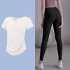 Women's Plus Size Quick Dry Yoga & Fitness Short Sleeve T-shirt, Running & Training Casual Top for Summer
