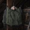 Spooky Branch Hanging Ornaments Halloween Ghost Decoration, Scary Gauze Lightweight Mesh Tree Hangings for Haunted House, Outdoor Indoor Party