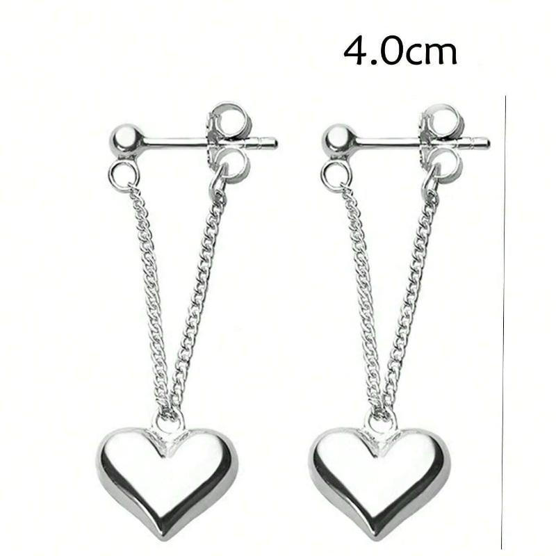 Heart Drop Earrings Valentine's Day Jewelry Gifts Valentines