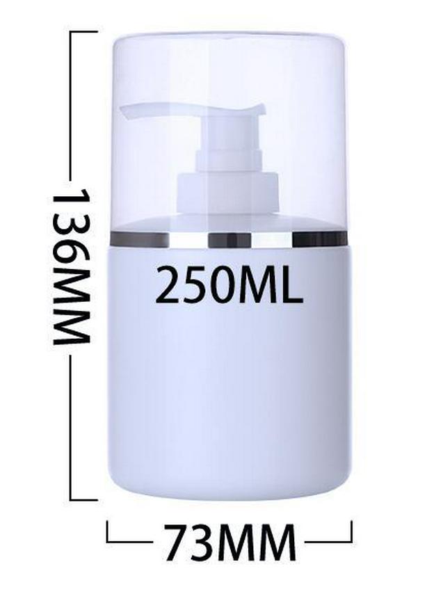 

Press-Top Round Plastic Bottle for Shampoo & Shower Gel - Available in 250ml, 300ml, 400ml & 500ml Sizes