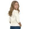Children's Casual Printed 3/4 Sleeve Round Neck T-Shirt for Back to School Everyday Wear