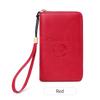 2024 RFID Travel Passport Wallet - Long Zipper, Multifunctional Holder for Documents, Tickets, and More