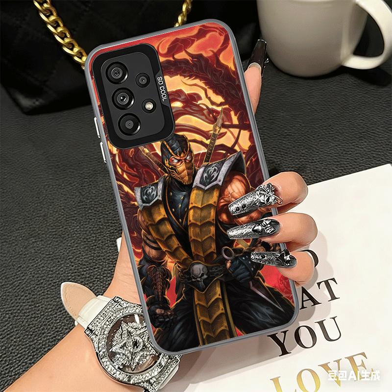 Mortal Kombat Game Shockproof Phone Case for Samsung A17 A16 A15 A14 A37 A57 A36 A56 A26 A35 A55 A25 A34 A54 A24 A13 A23 A33 A53